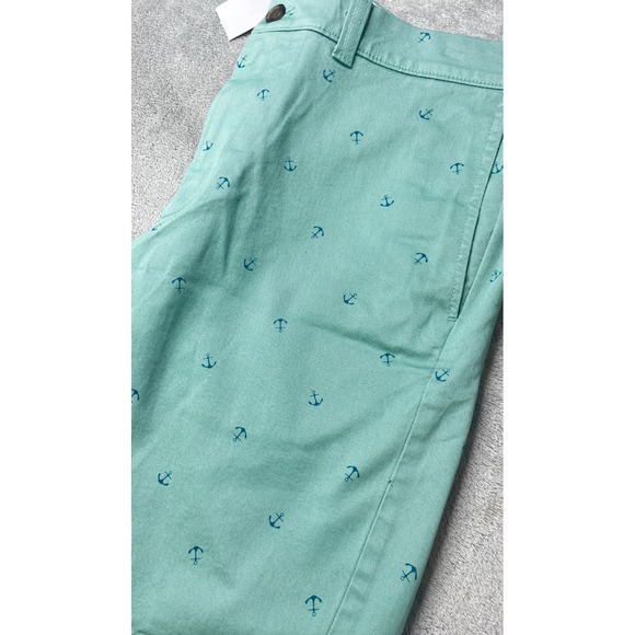 J.Crew Anchor‎ Print 9" Inseam Shorts Stylish Casual Mens Size 31 - Picture 1 of 9
